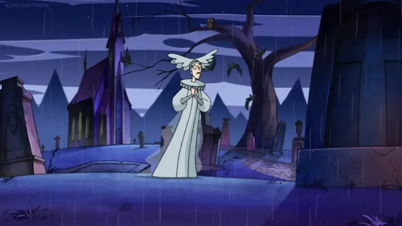 image of Lady Cryptina, shown in her luxurious gown.